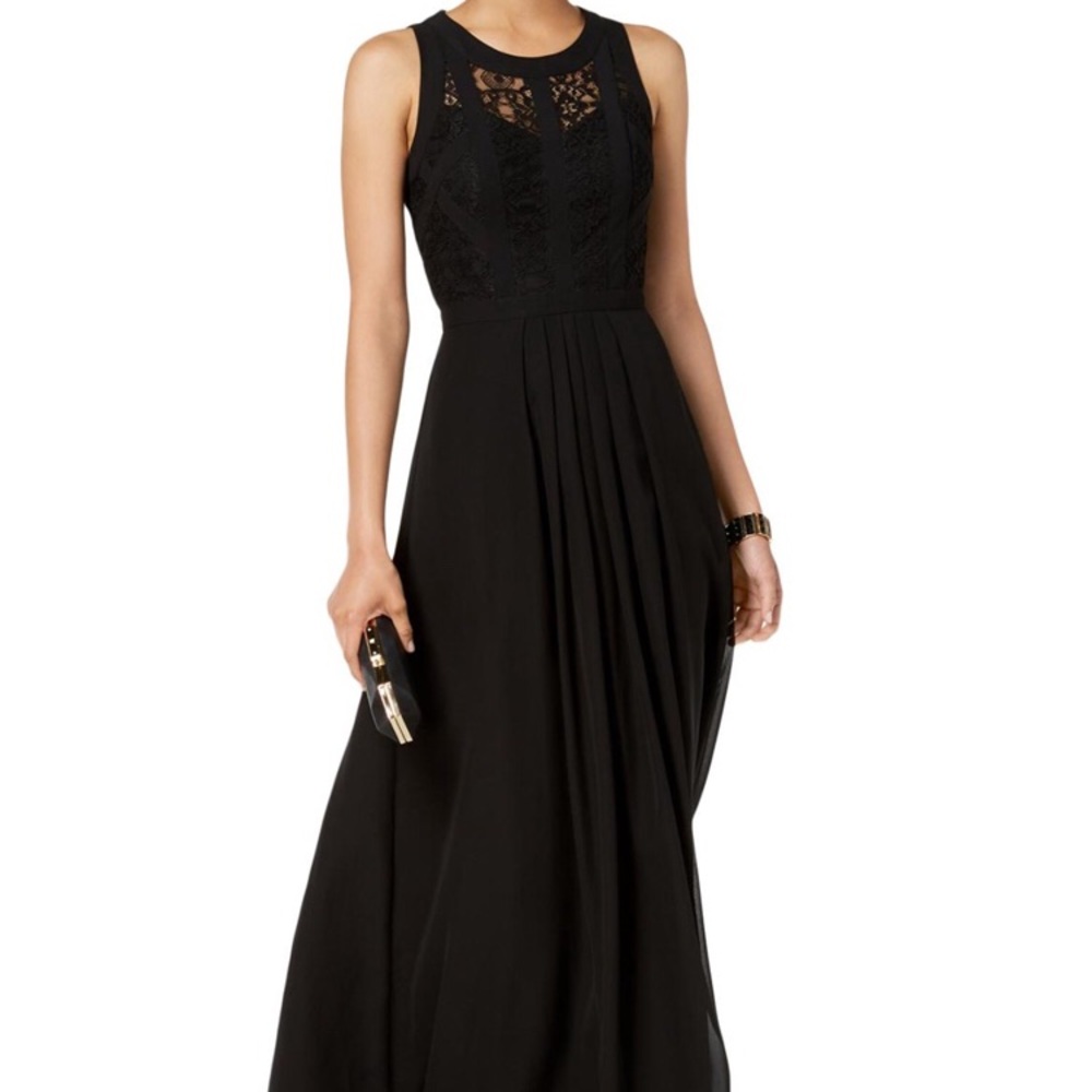 Elegant Black Sleeveless Dress